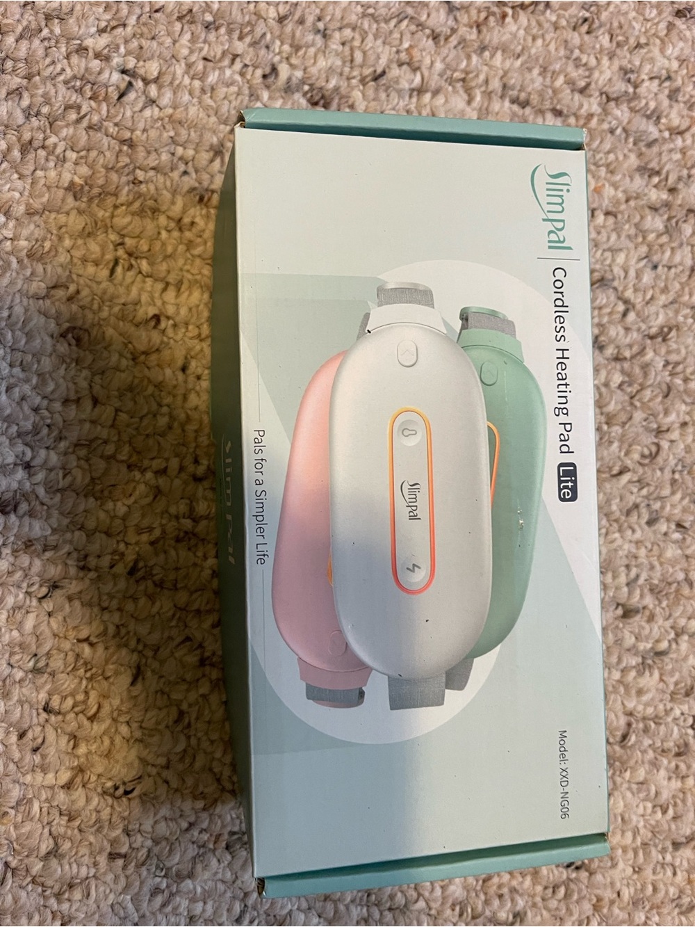 Cordless Heating Pad Lite - White